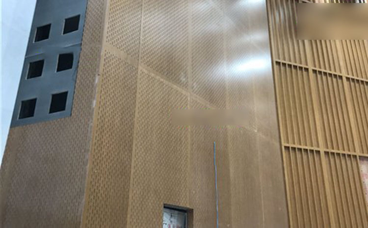 青海西寧會展中心吸音板工程