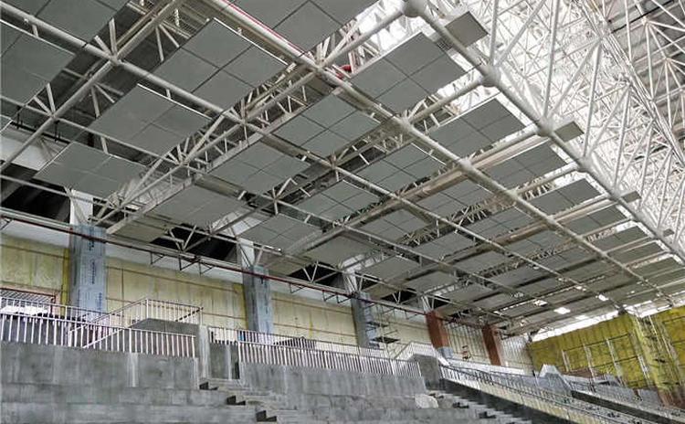 湖南衡陽(yáng)小學(xué)體育館空間吸聲體聲學(xué)工程