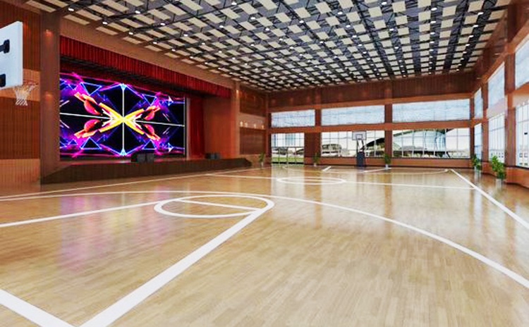 廣西來賓體育館室內籃球館吸聲板聲學工程